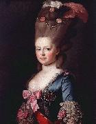 Alexander Roslin Portrait of Sophie Dorothea of Werttemberg oil